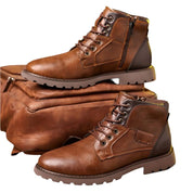 Theodore - Bottes classiques en cuir véritable pour hommes