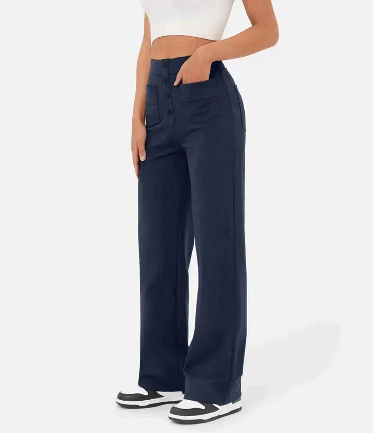 Anikka - Pantalon de femme souple et à la mode