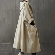 Sibilla - Trench oversized avec grandes poches latérales