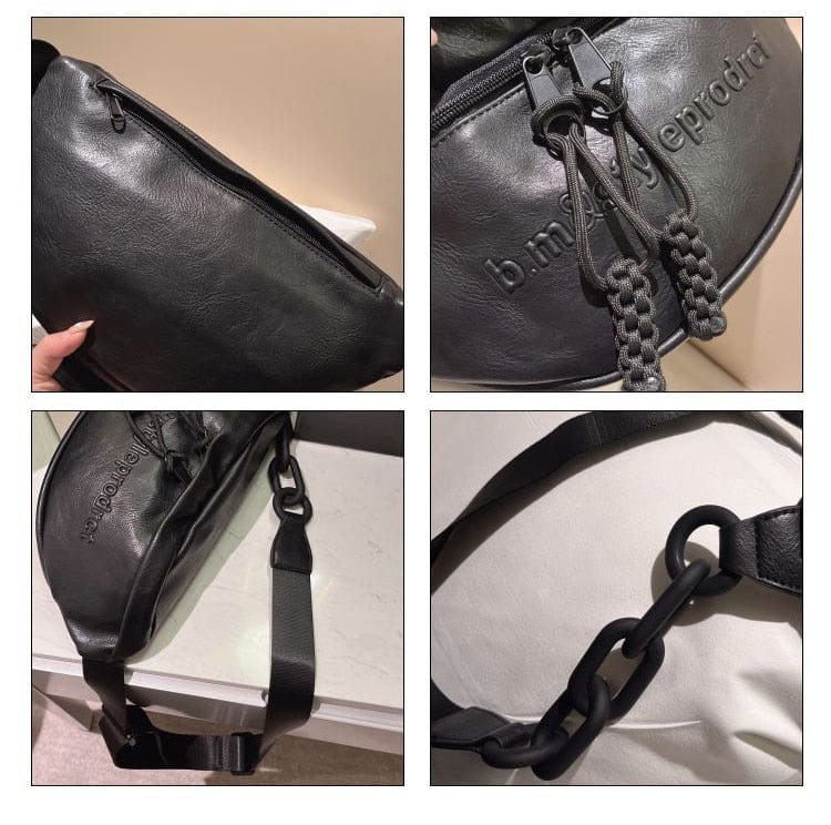 Elizelle - Sac en cuir pour femme Banana