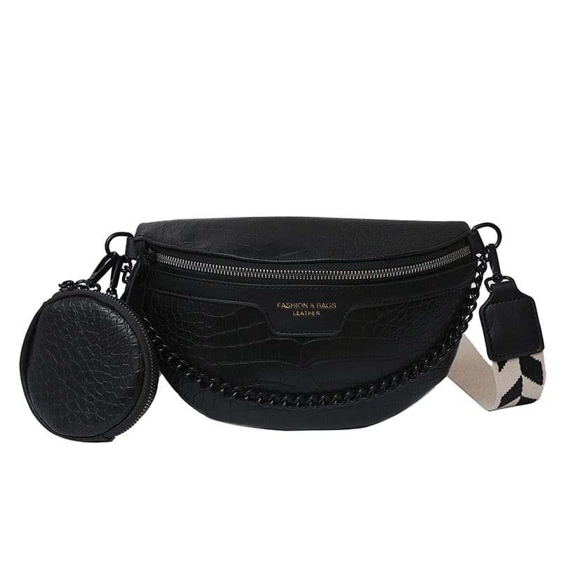 Edarine - Sac en cuir pour femme Banana