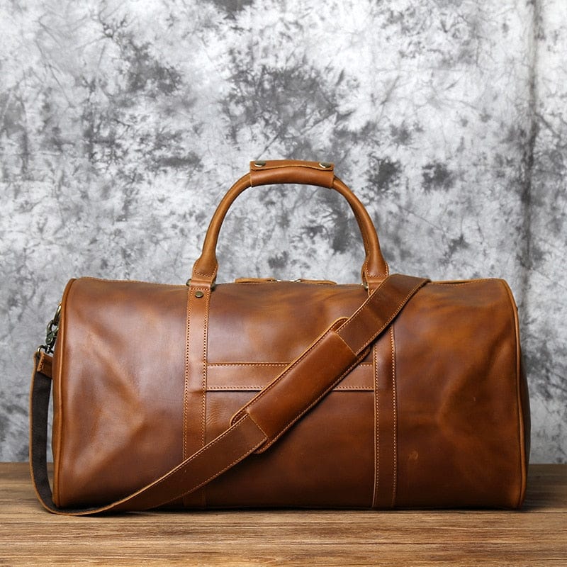 Lorenz - Sac de voyage en cuir Como pour hommes