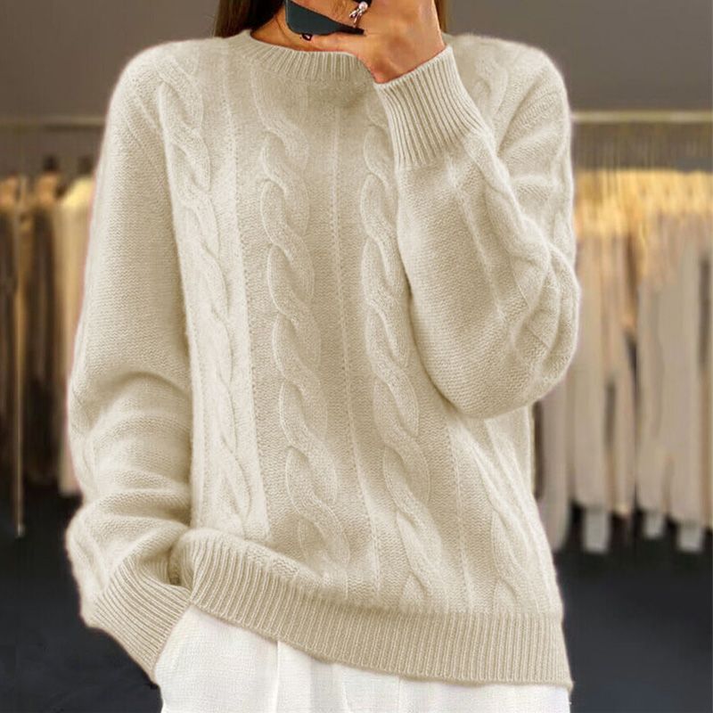 Thora - Pull chaud en tricot