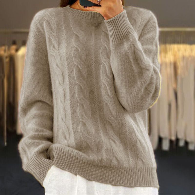 Thora - Pull chaud en tricot