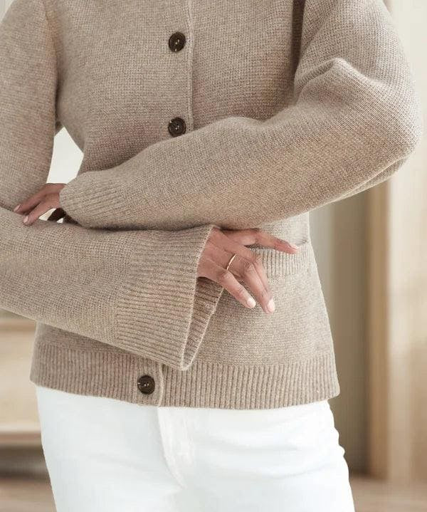 Faula - Cardigan très doux avec bouton