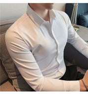 Einar - Chemise élastique sans couture pour homme